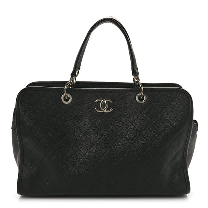 Chanel Caviar Stitched Shopping Tote Black 1 of 12