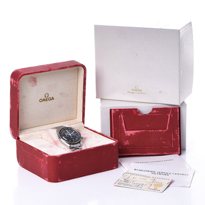 Omega Stainless Steel 42mm Speedmaster Moonwatch Professional Chronograph Manual Winding Watch Black 3570.50.00 7 of 8
