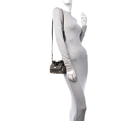 Dolce & Gabbana DOLCE GABBANA Satin Crystal Calfskin Iguana Embossed Small Miss Sicily Satchel Leopard 3 of 9