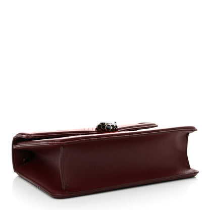 Bulgari Quilted Nappa Smooth Calfskin Serpenti Forever Diamond Blast Shoulder Bag Red Burgundy Pink 5 of 14