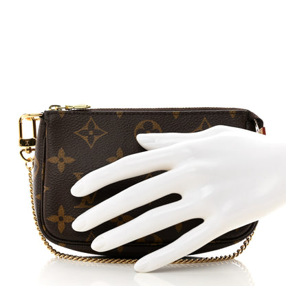 Louis Vuitton Monogram Mini Pochette Accessories 2 of 7