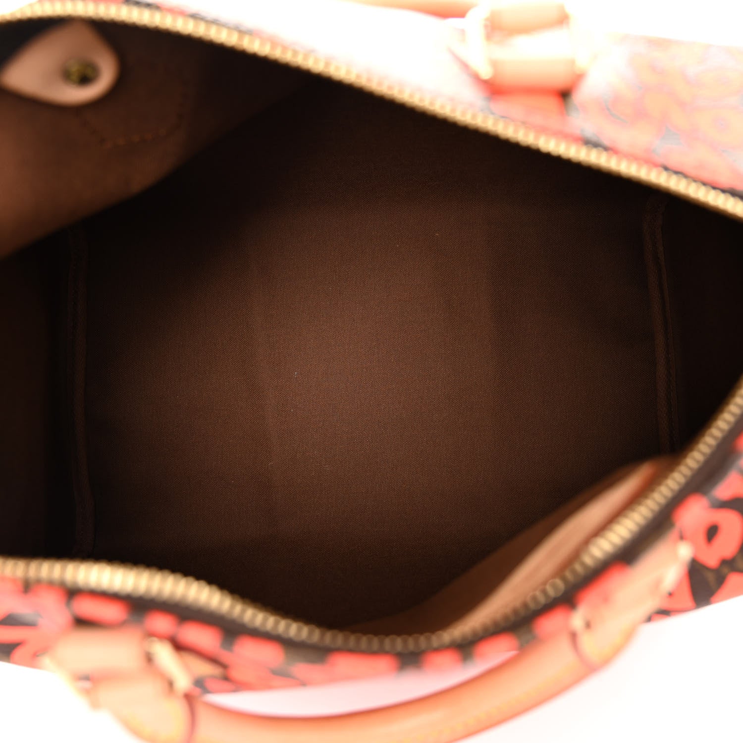 Louis Vuitton Monogram Graffiti Speedy 30 Orange 5 of 9
