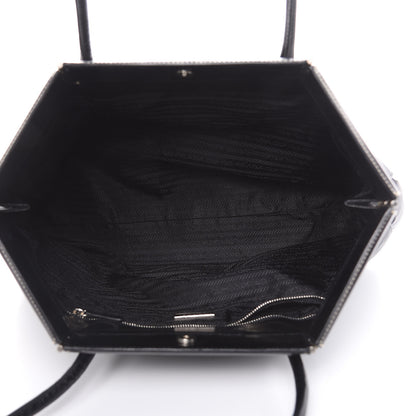 Prada Tessuto Nylon Soft Calf Tote Black 5 of 15