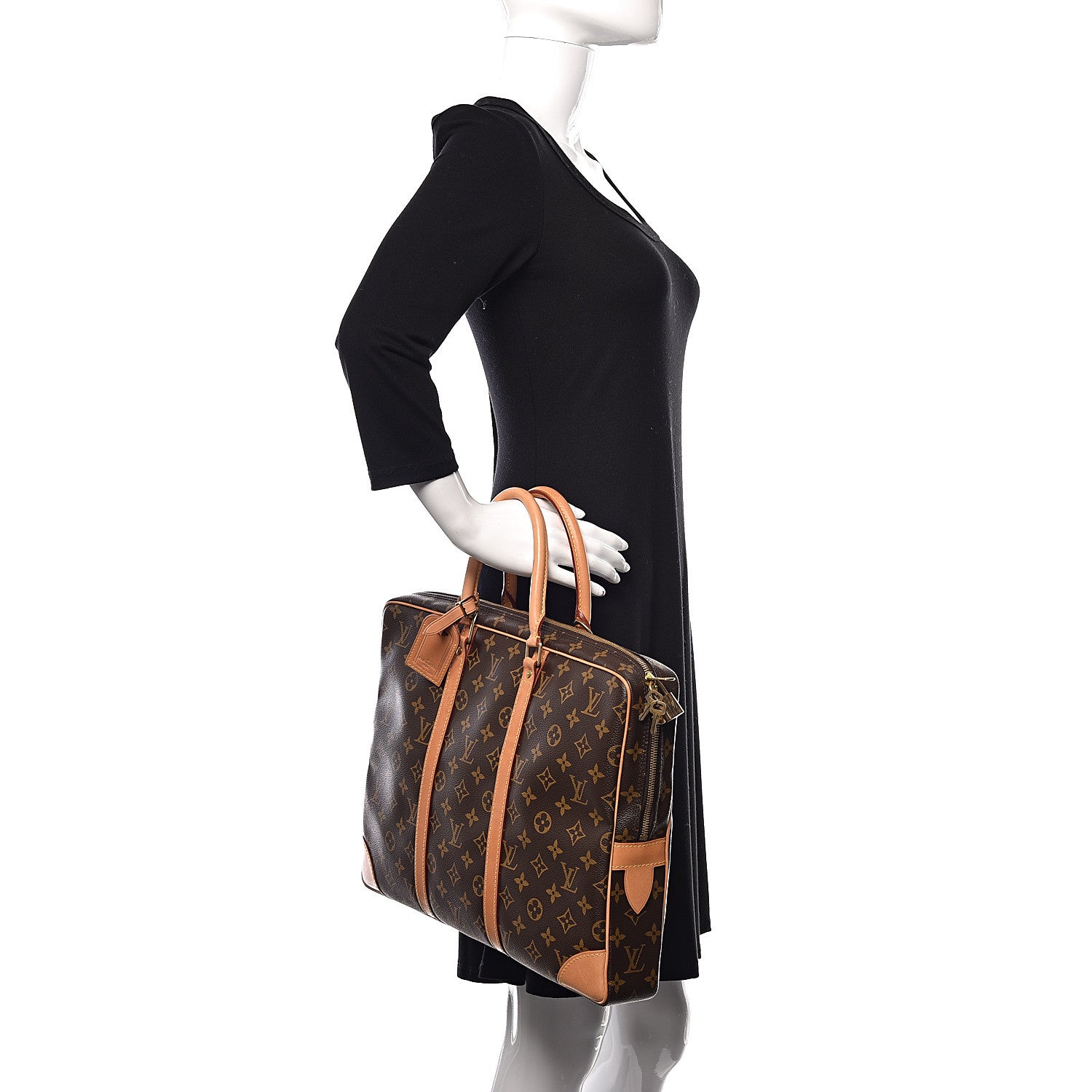 Louis Vuitton Monogram Porte-Documents Voyage Briefcase 2 of 10
