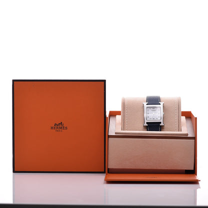 Hermes Stainless Steel Epsom 26mm Heure H Hour Quartz Watch Malta 7 of 7