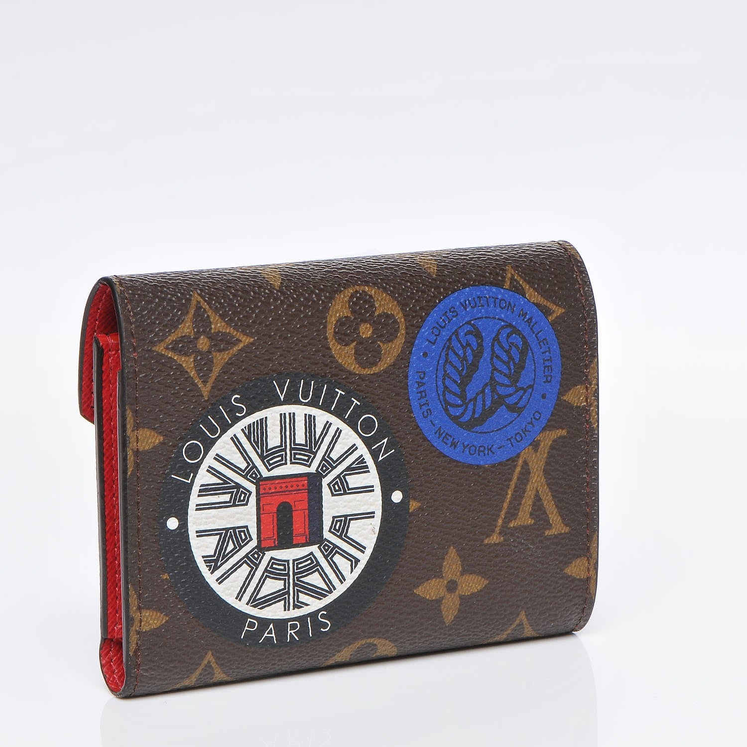 Louis Vuitton Monogram World Tour Victorine Wallet 3 of 7