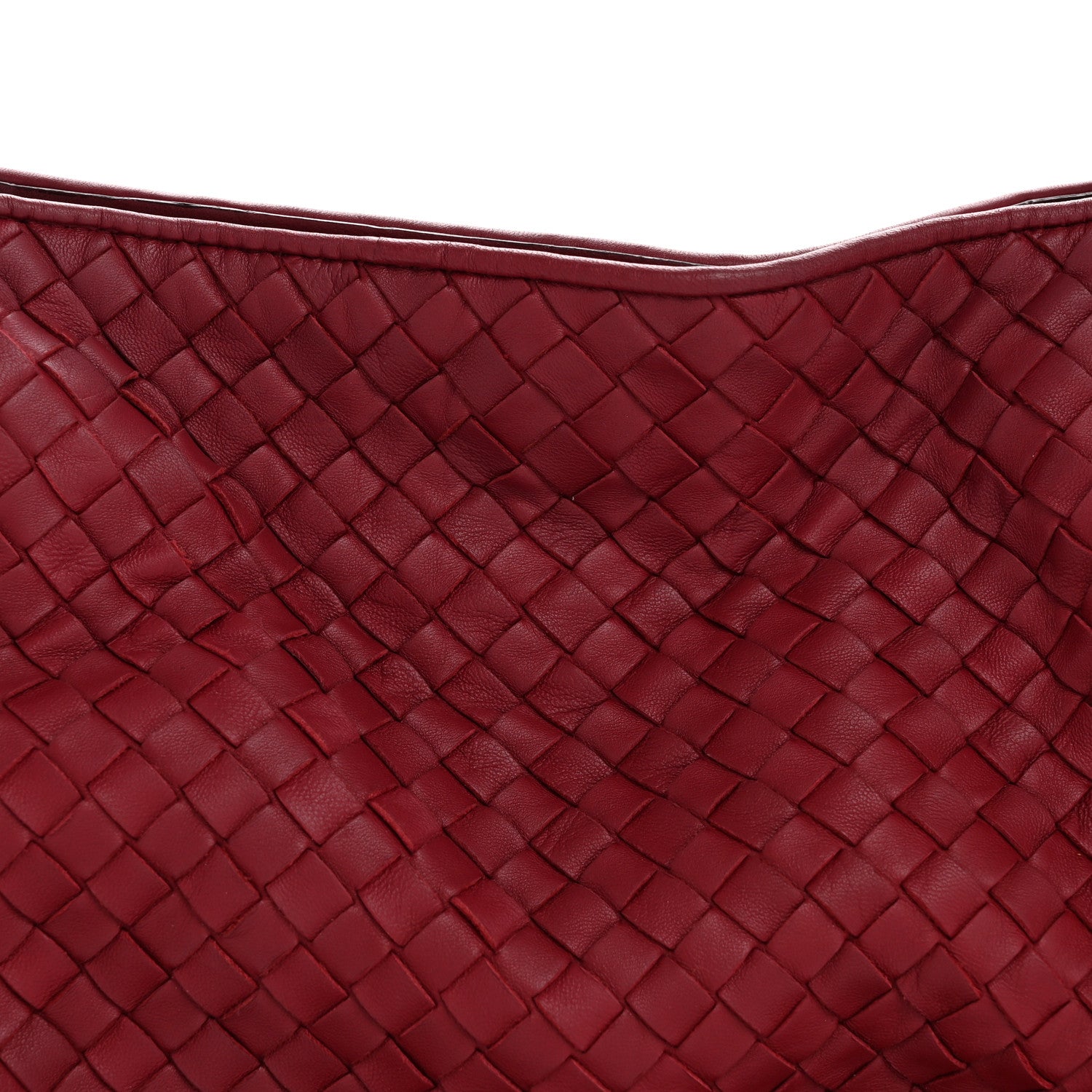 Bottega Veneta Nappa Intrecciato Parachute Bag Cassis 8 of 13