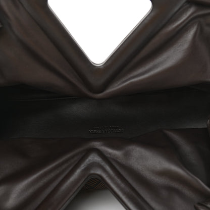 Bottega Veneta Fabric Intrecciato Medium The Point Triangle Bag Brown 5 of 11