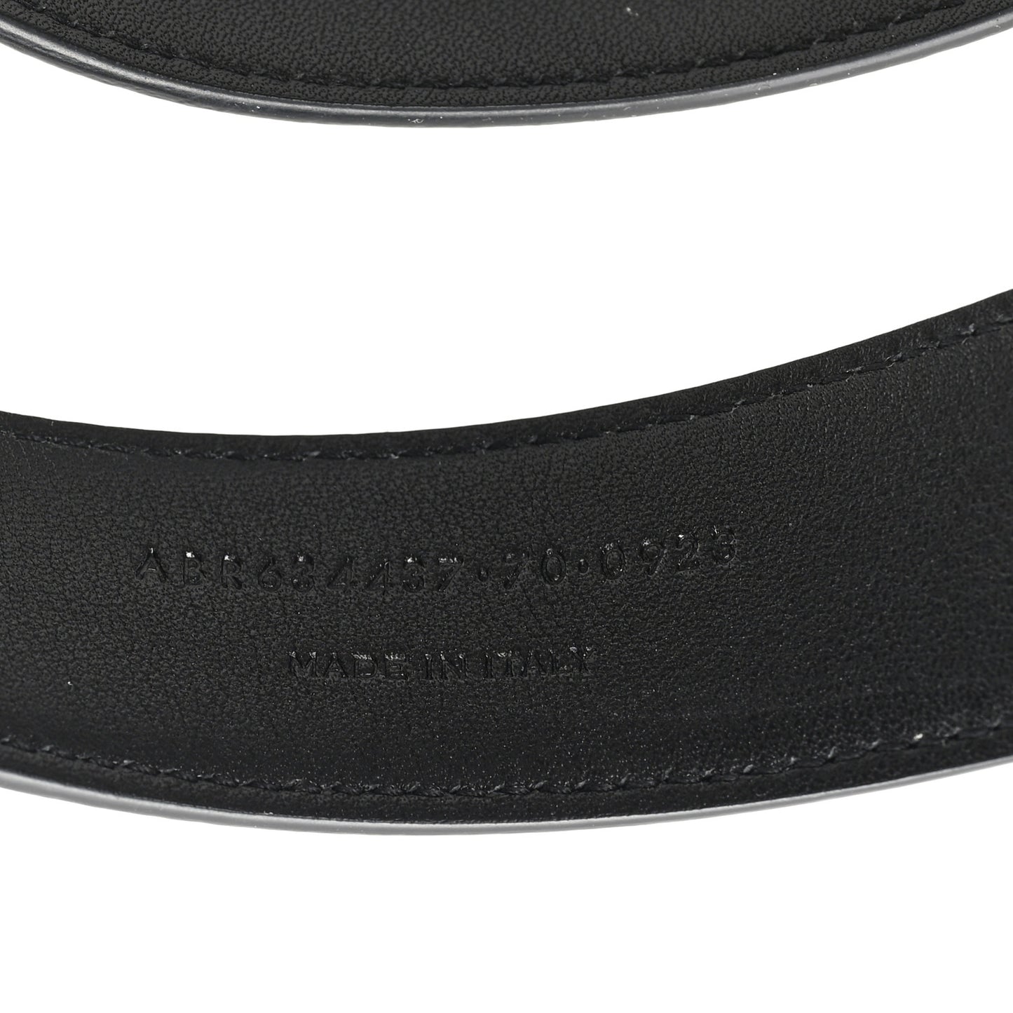 Goatskin Monogram Cassandre Square Buckle Belt 70 28 Black