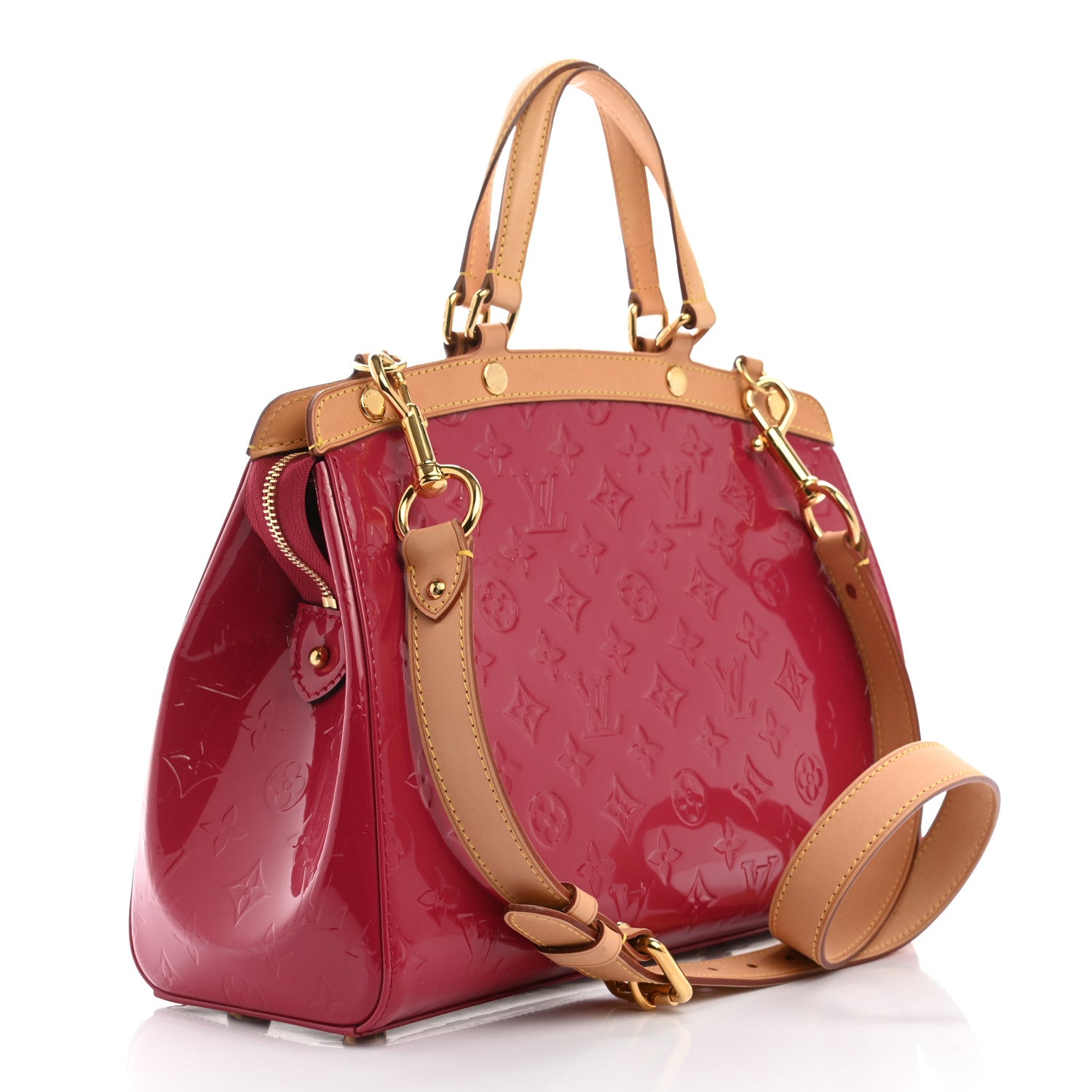 Louis Vuitton Vernis Brea MM Rose Indien 3 of 10