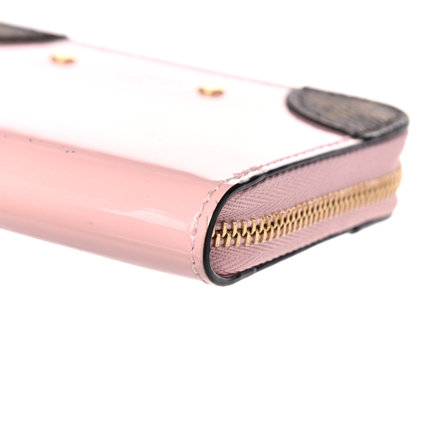 Patent Miroir Venice Zippy Coin Purse Rose Ballerine