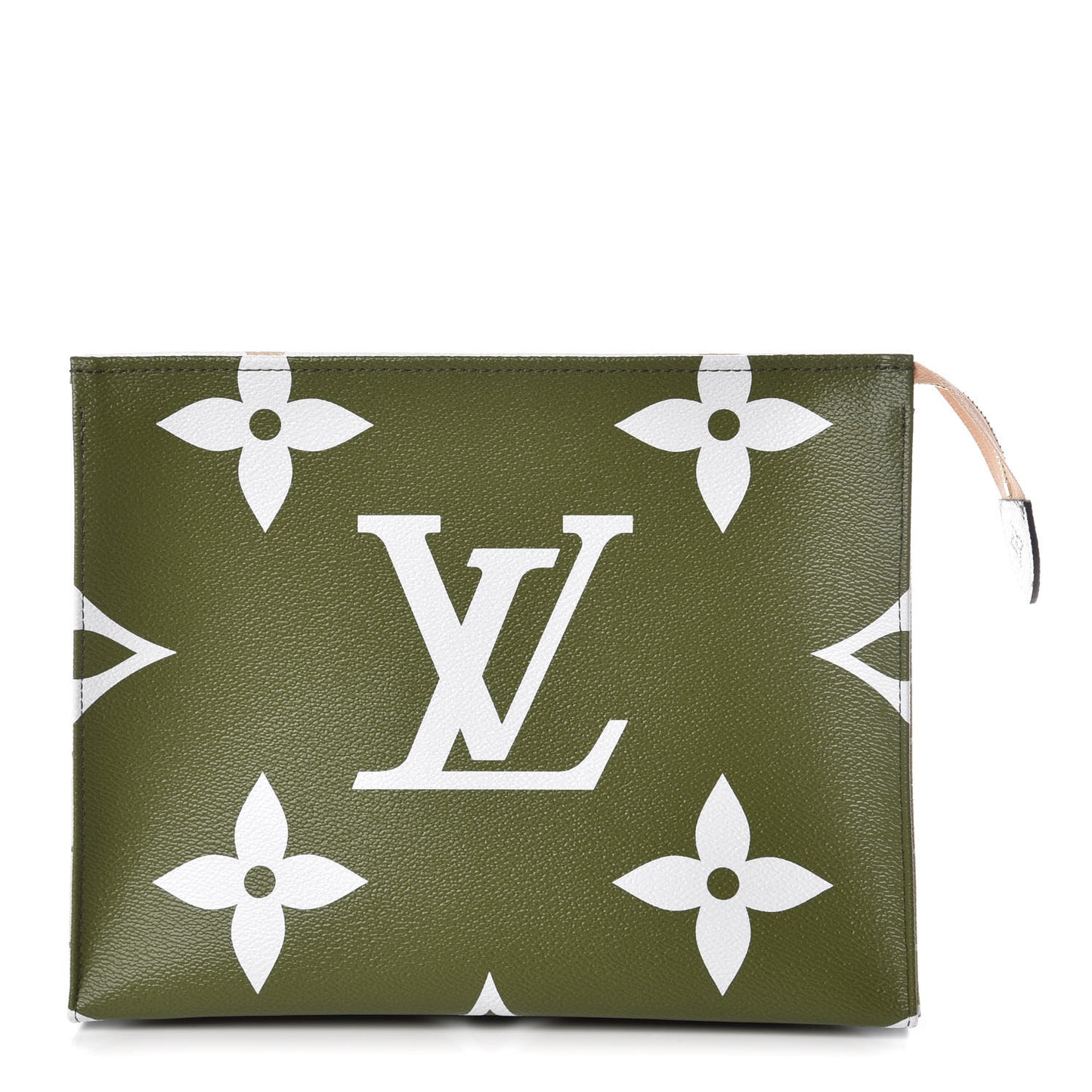 Monogram Giant Toiletry Pouch 26 Kaki
