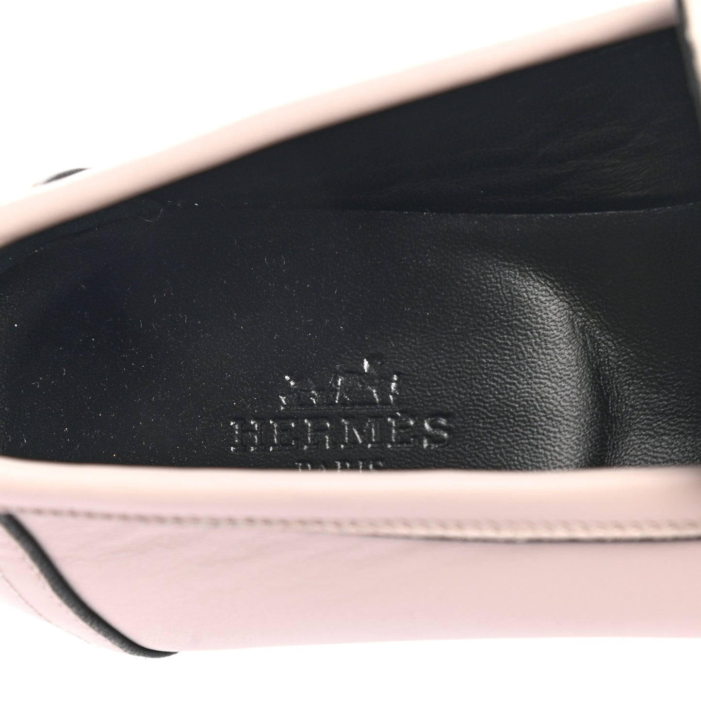 Calfskin Womens Paris Loafers 37 Rose Petale