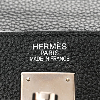 Hermes Togo Kelly Retourne 35 Black 6 of 12