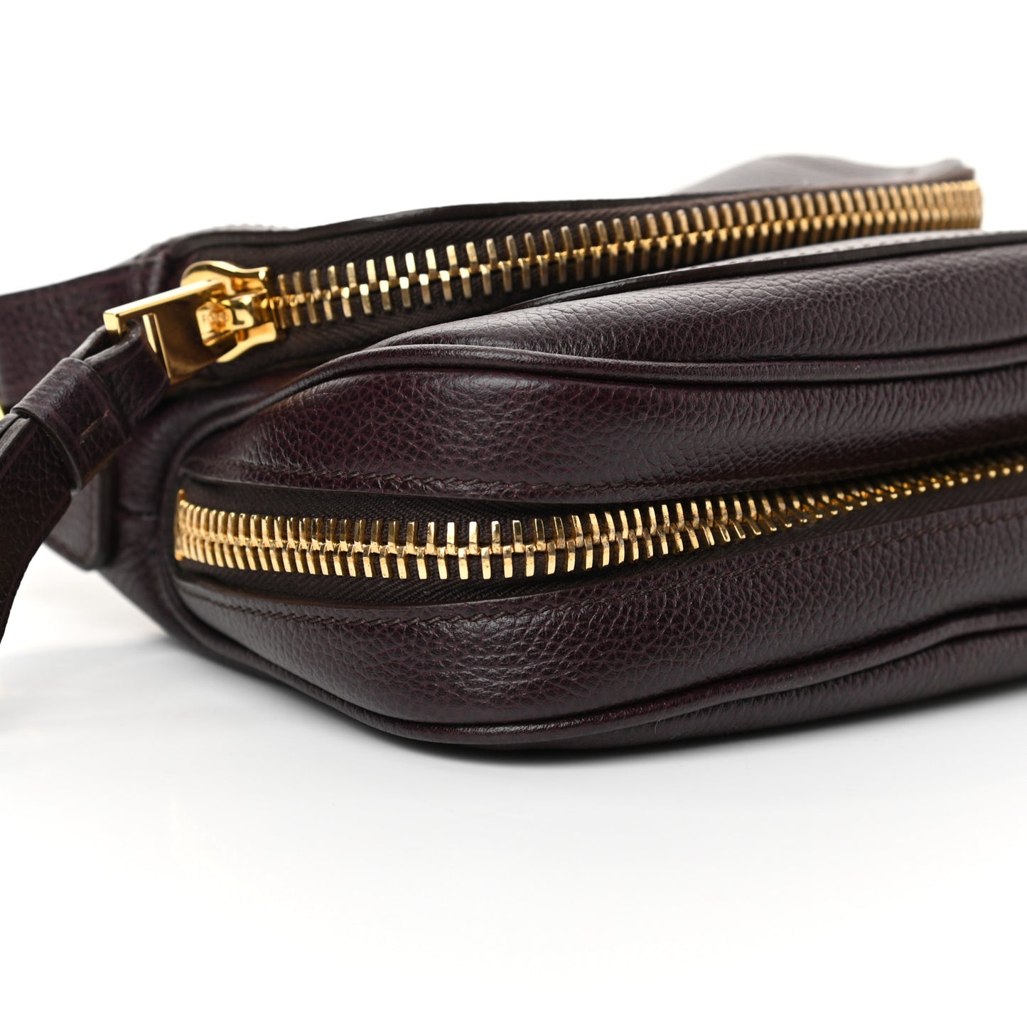 Calfskin Mini Jennifer Crossbody Bag Wine