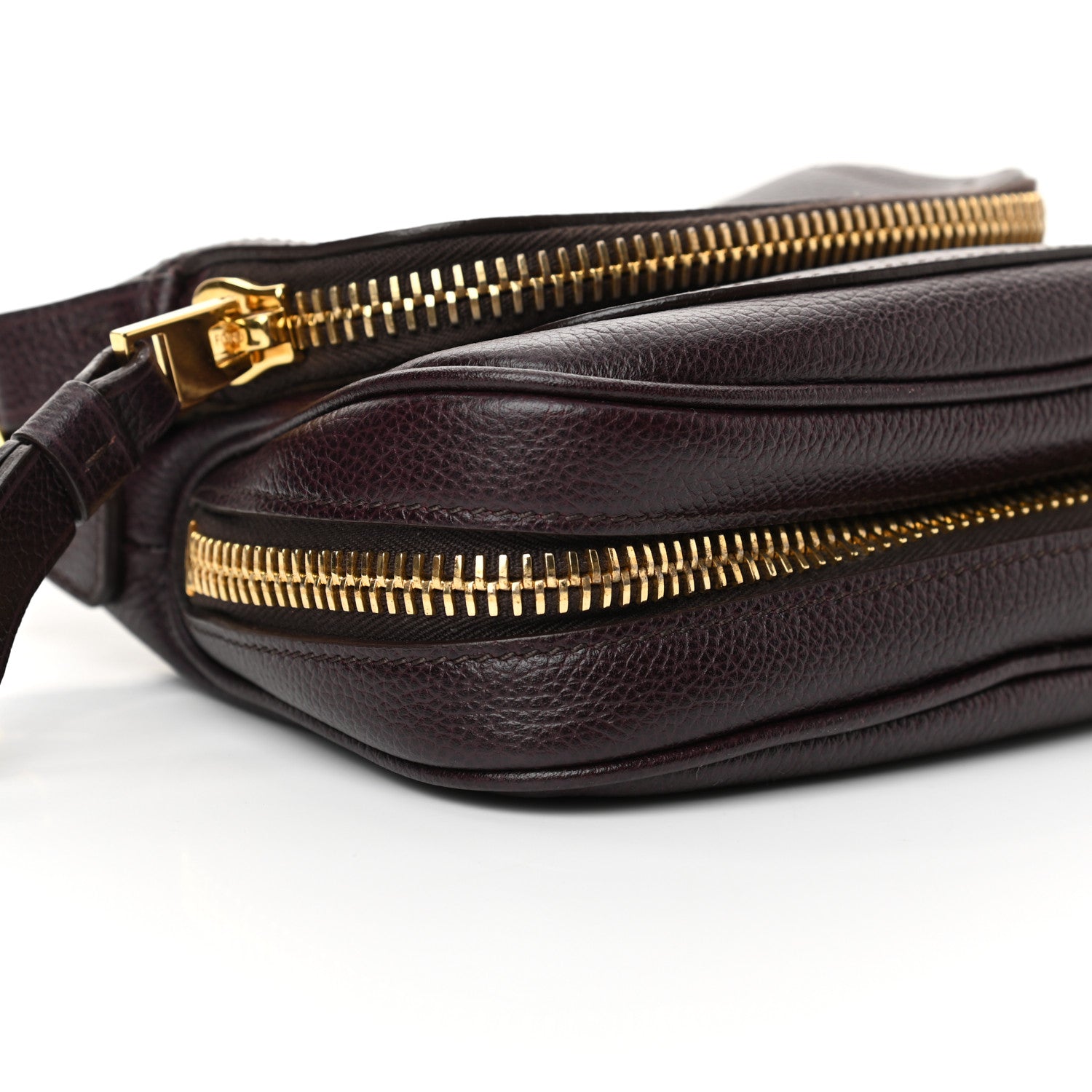 Tom Ford Calfskin Mini Jennifer Crossbody Bag Wine 9 of 13