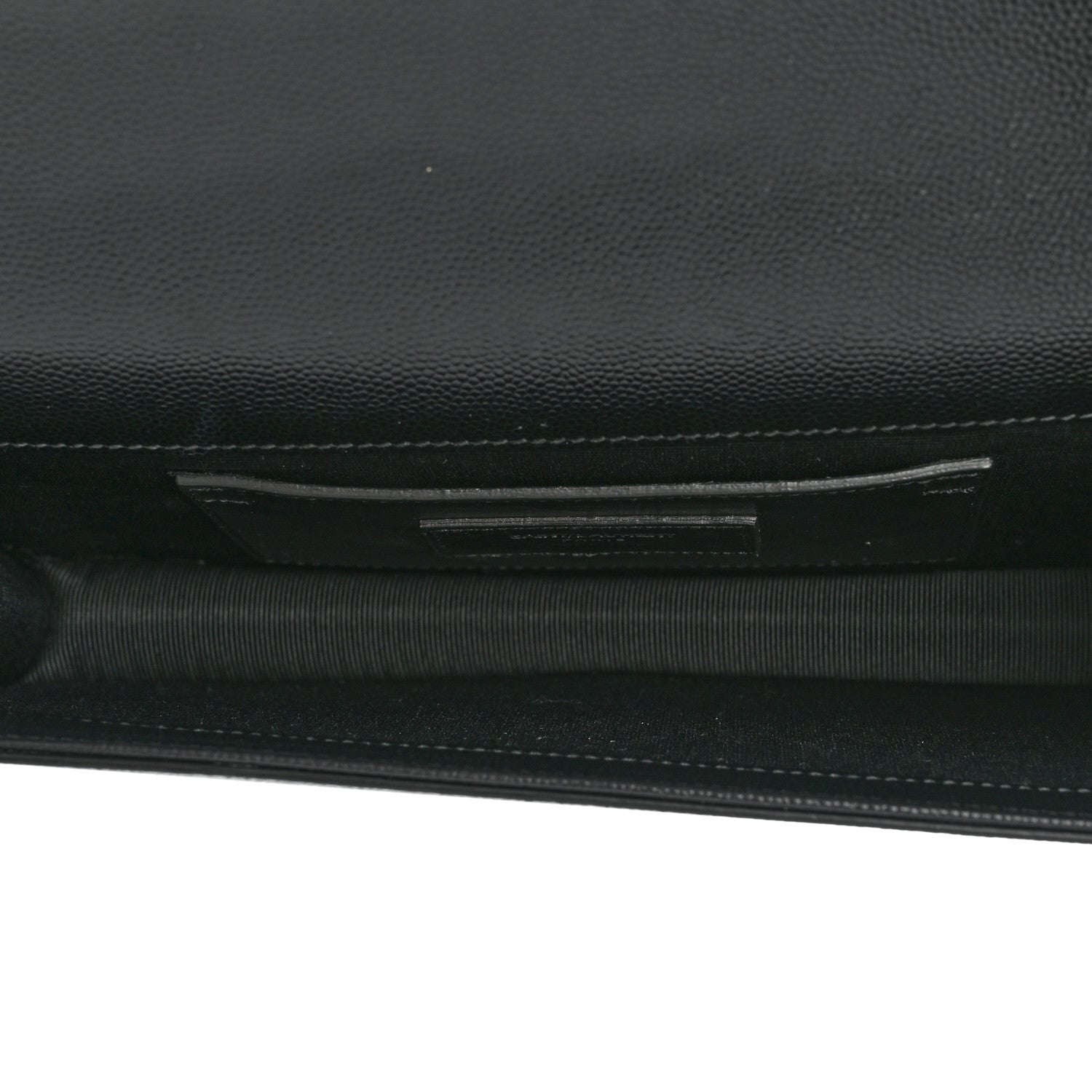 Saint Laurent Grain De Poudre Classic Monogram Kate Clutch Black 5 of 8