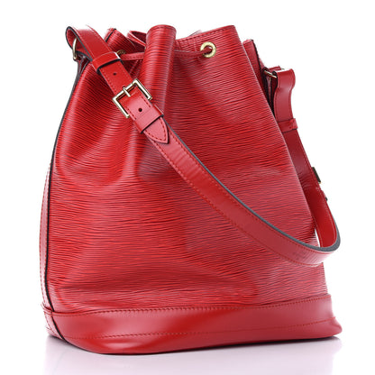 Louis Vuitton Epi Noe Castillan Red 3 of 9
