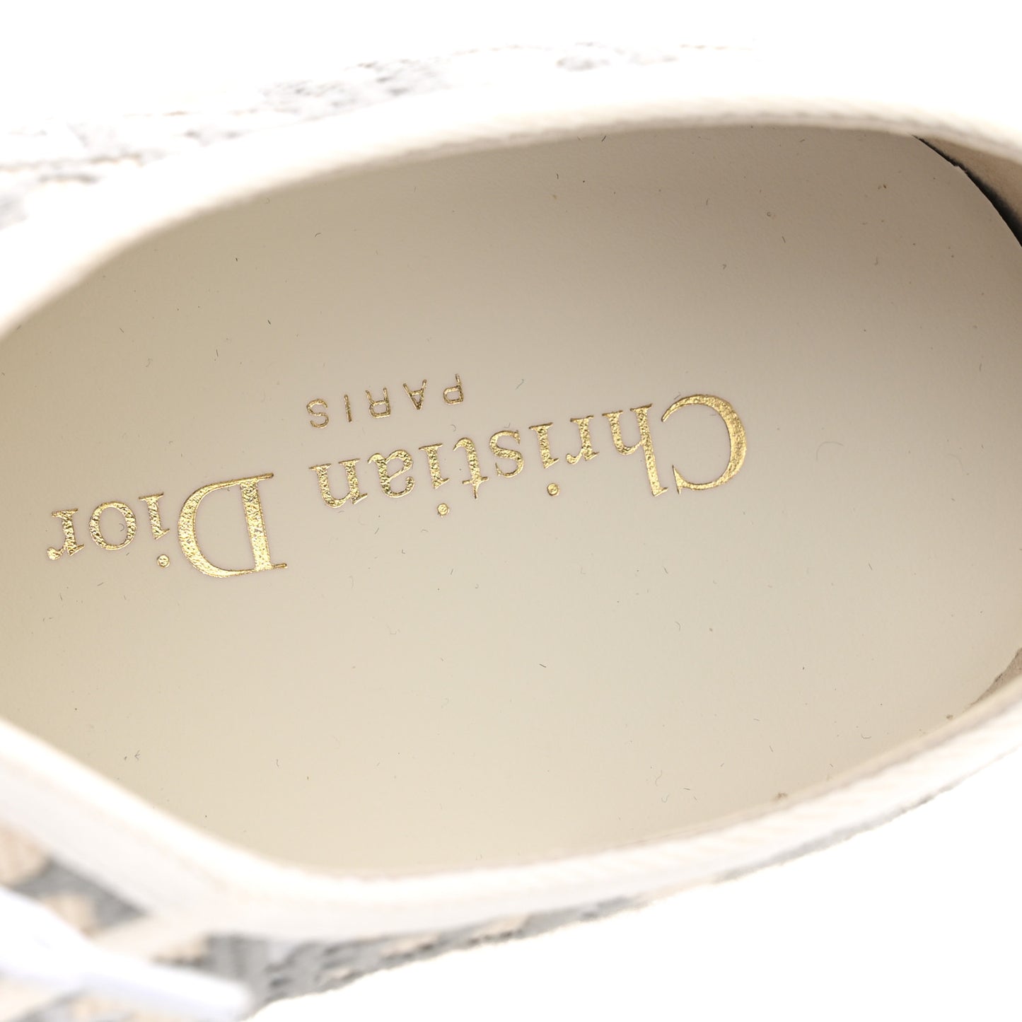 Canvas Oblique Walk'N'Dior Low Top Sneakers 41 Grey Stone