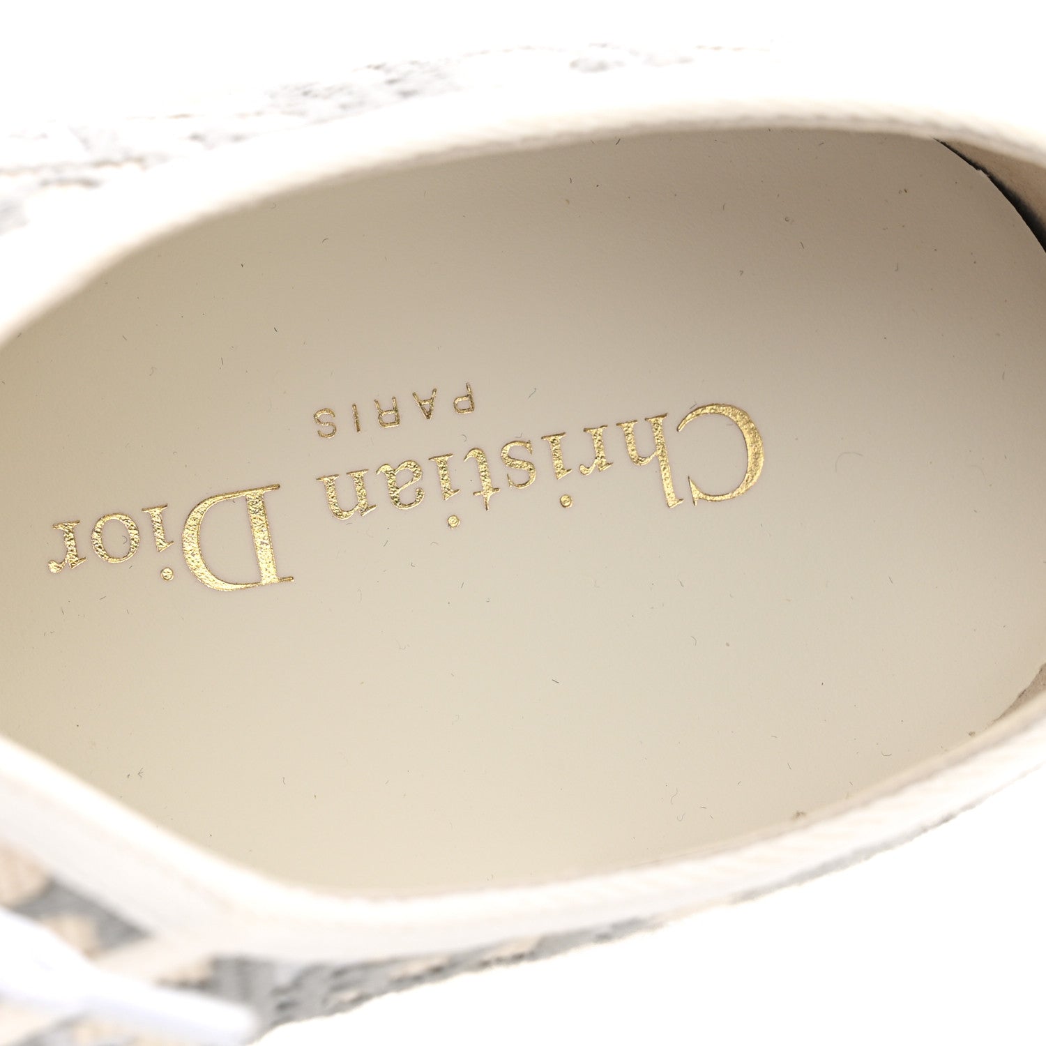 Christian Dior Canvas Oblique Walk'N'Dior Low Top Sneakers 41 Grey Stone 8 of 10