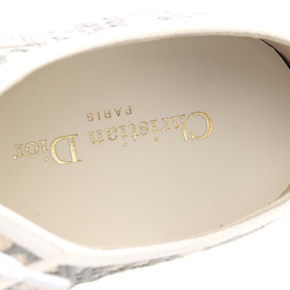 Christian Dior Canvas Oblique Walk'N'Dior Low Top Sneakers 41 Grey Stone 8 of 10