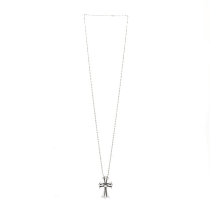 Chrome Hearts Sterling Silver Cross Pendant Necklace 3 of 5