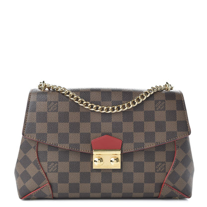 Louis Vuitton Damier Ebene Caissa Clutch Cherry 1 of 9