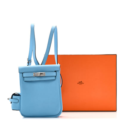 Hermes Swift Kelly Jump Backpack Celeste 11 of 11