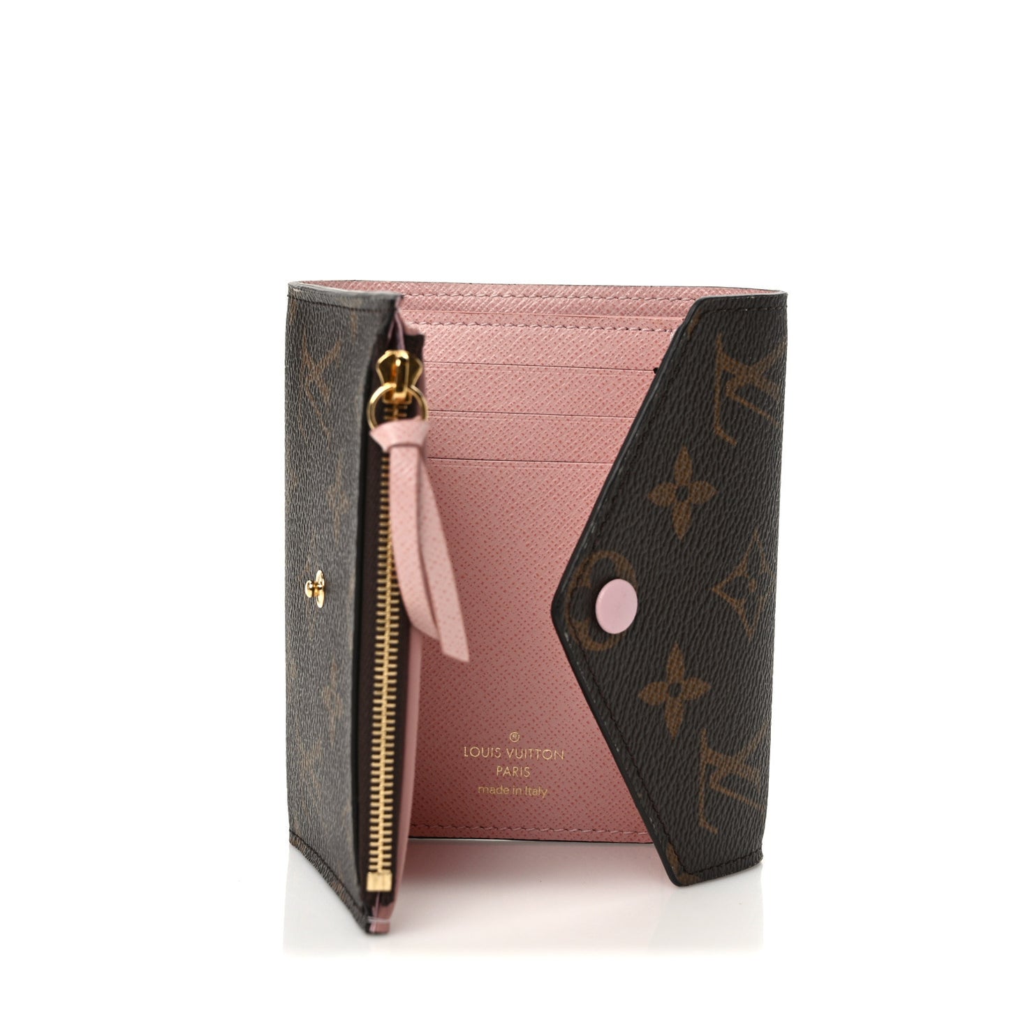 Monogram Victorine Wallet Rose Ballerine