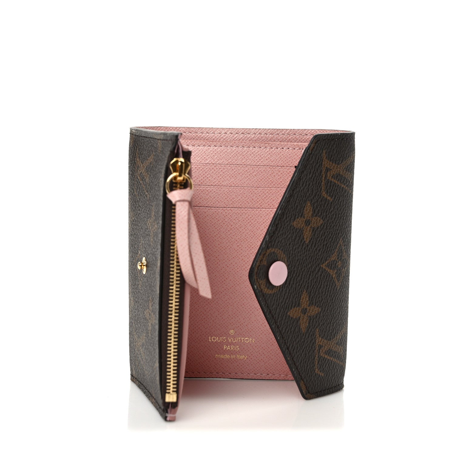 Louis Vuitton Monogram Victorine Wallet Rose Ballerine 5 of 6