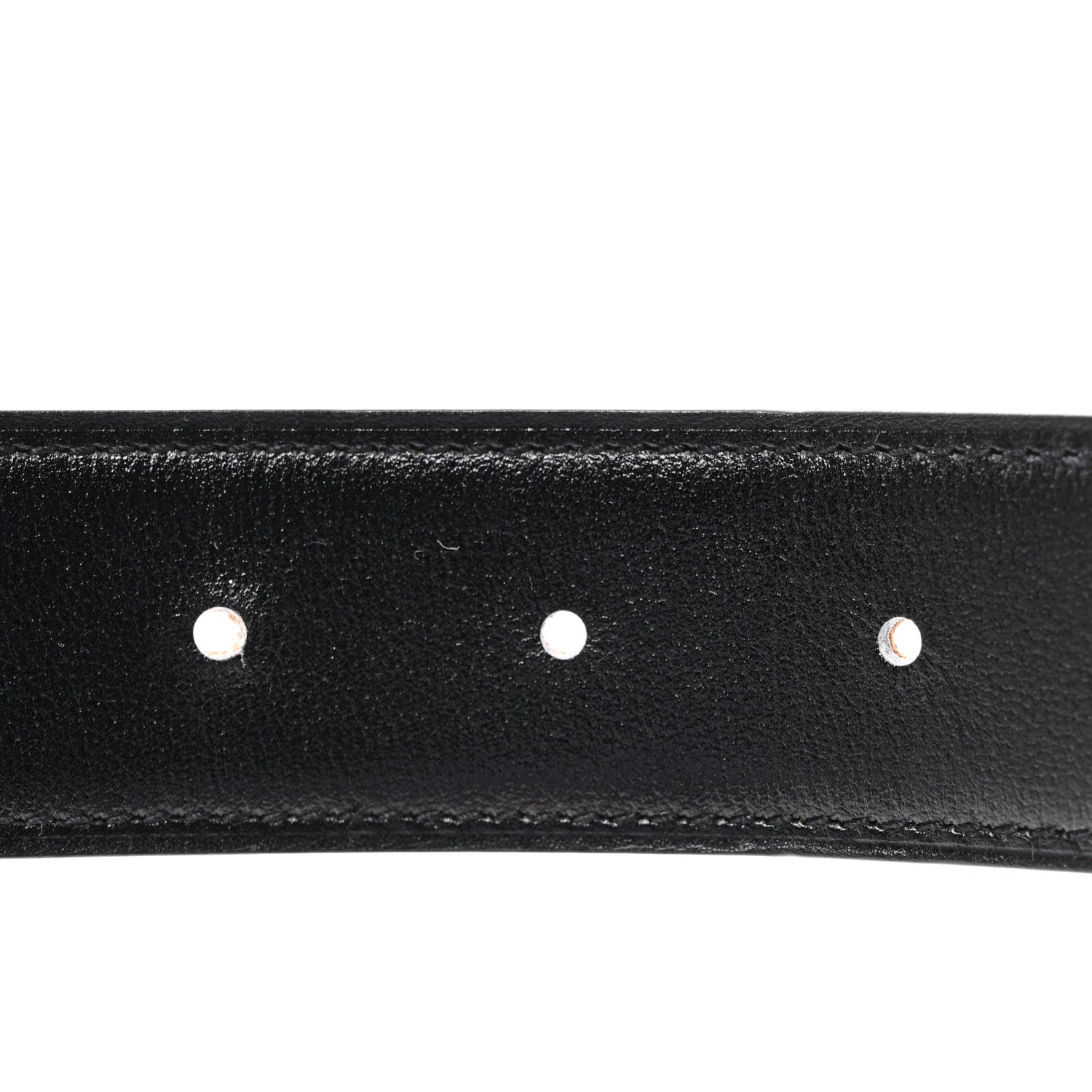 Hermes Togo Box 32mm Striee H Belt 85 34 Gold Black 4 of 5