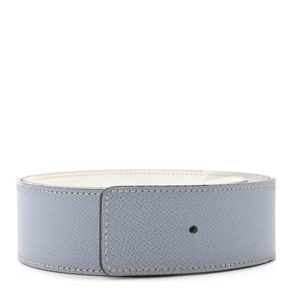 Hermes Epsom 42mm Belt Strap Bleu Lin White 1 of 6