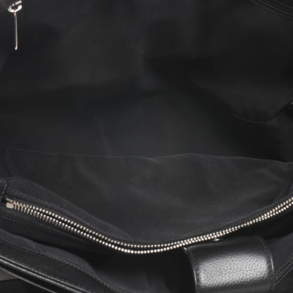 Chanel Calfskin Cerf Executive Shopper Tote Black 8 of 8