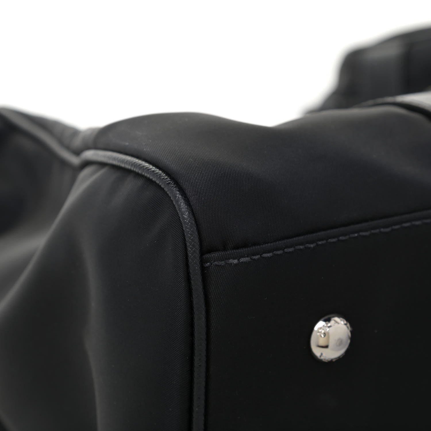 Prada Tessuto Nylon Saffiano Pet Carrier Black 6 of 9