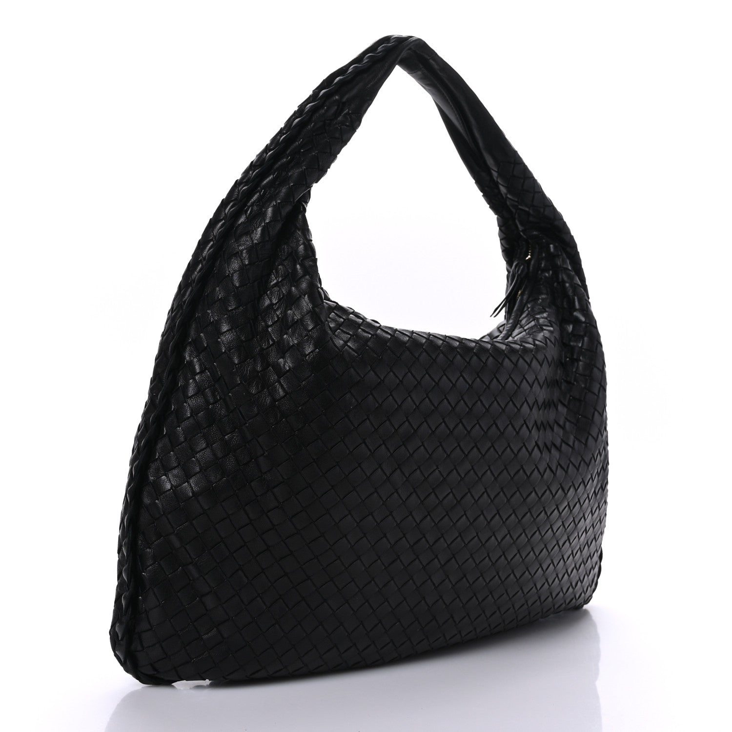 Bottega Veneta Nappa Intrecciato Large Veneta Hobo Black 4 of 9