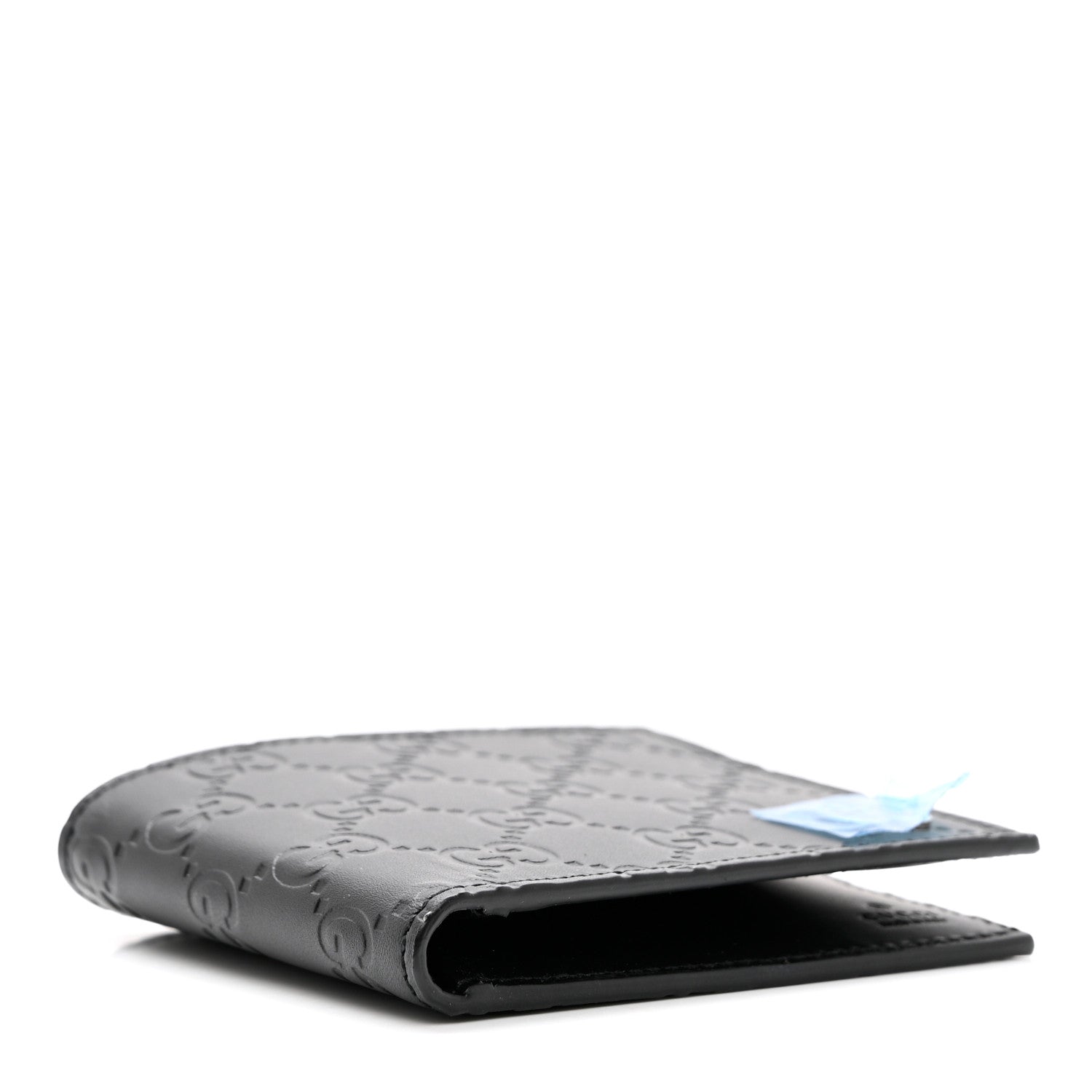 Gucci Guccissima Signature Dorian Bi-Fold Wallet Black 4 of 9