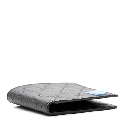 Gucci Guccissima Signature Dorian Bi-Fold Wallet Black 4 of 9
