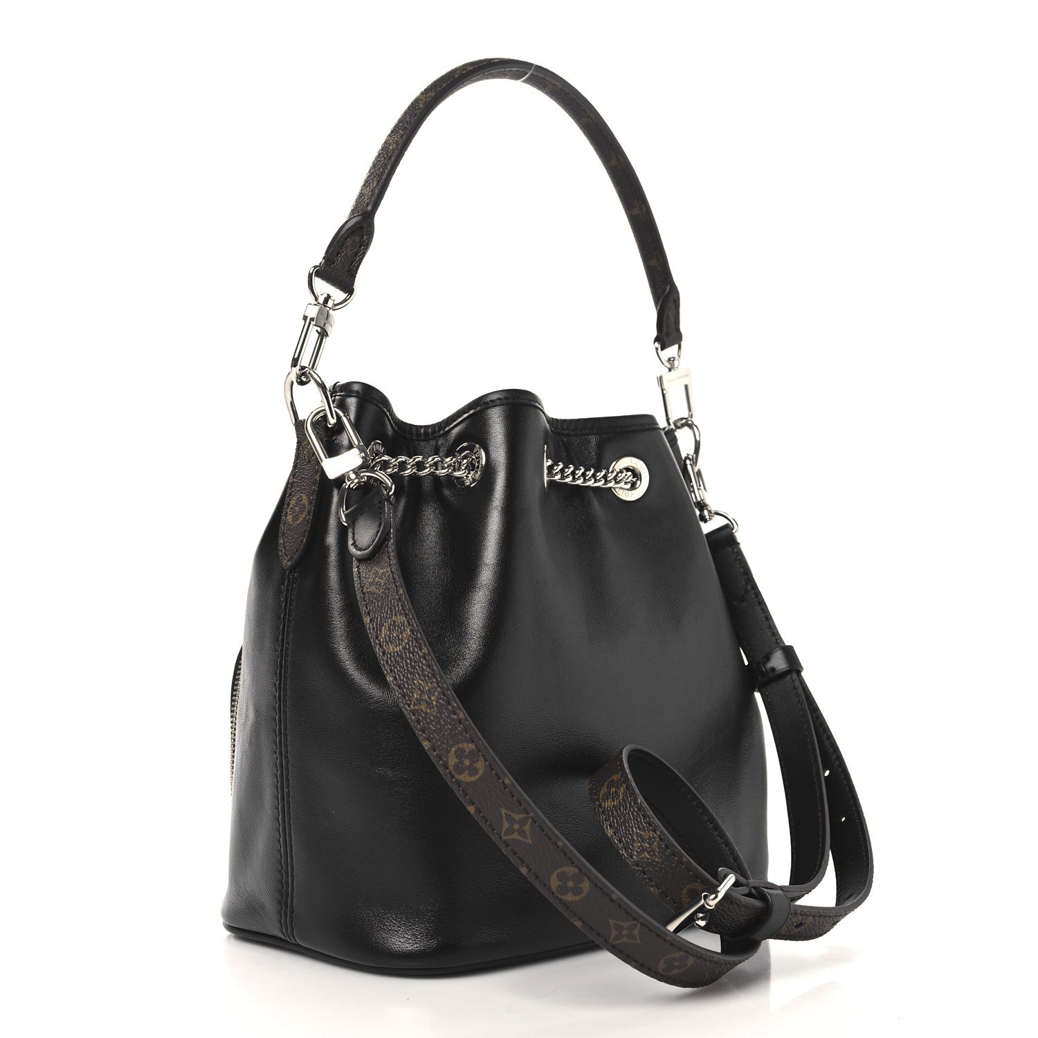 Louis Vuitton Lambskin No Way Vibe Black 3 of 10