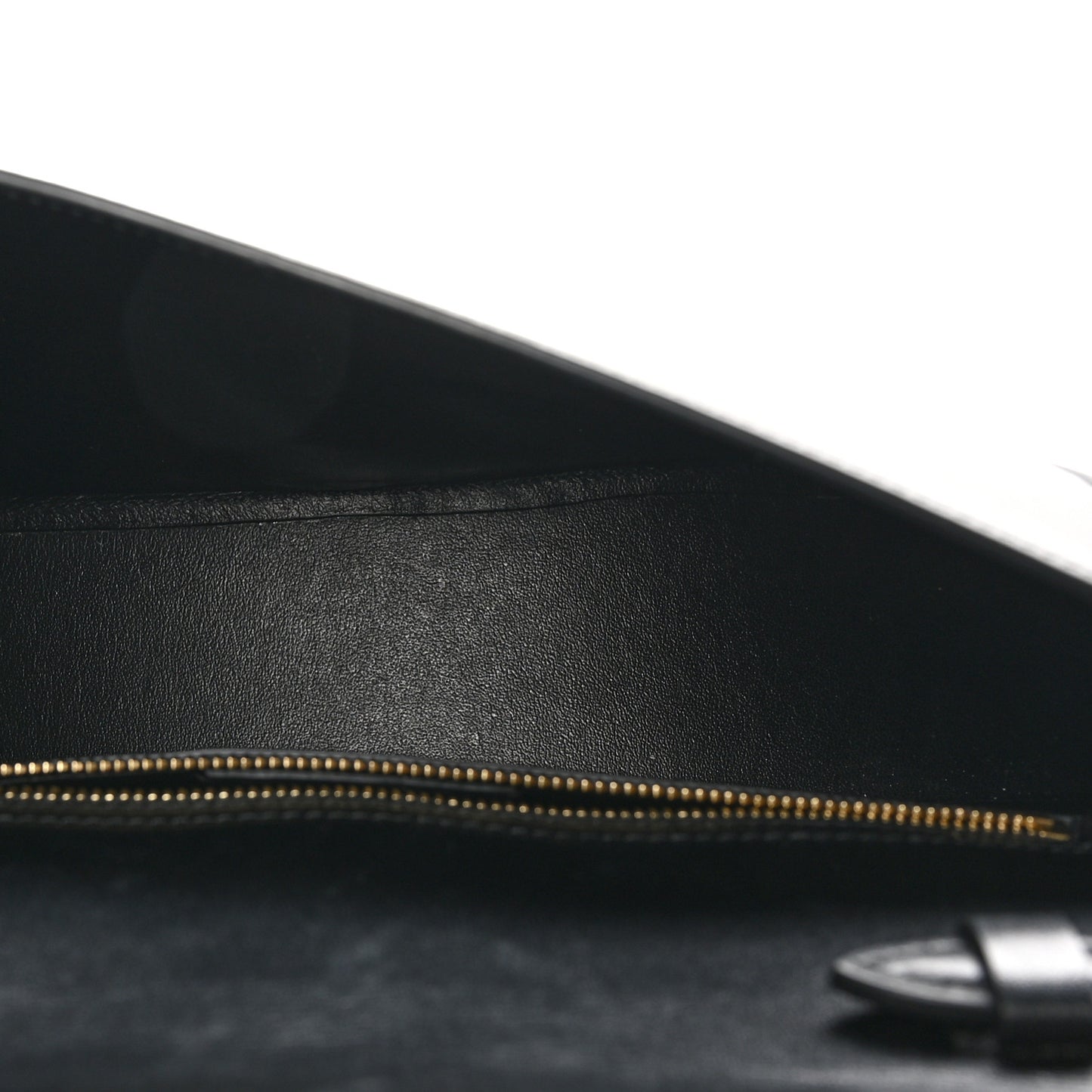 Calfskin Aura Shoulder Bag Black
