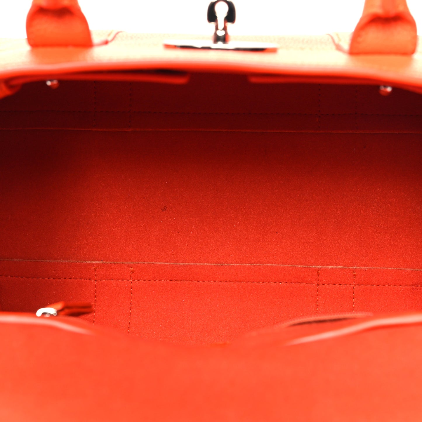 Classic Grain Small Bayswater Satchel Mandarin