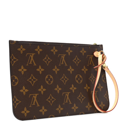 Louis Vuitton Monogram Neverfull MM GM Pochette 2 of 4
