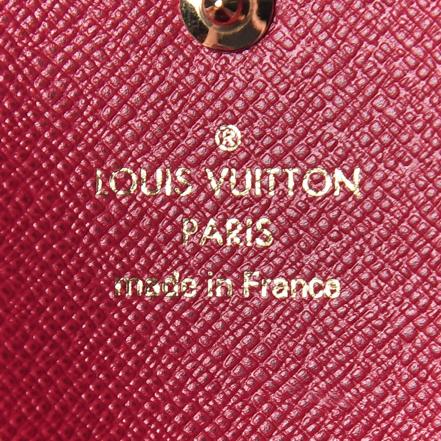 Monogram Sarah Multicartes Fuchsia