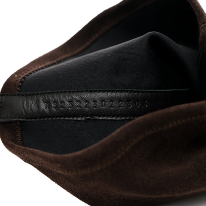 Hermes Stretch Suede Goatskin Halo Boots 40 7 of 8