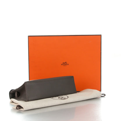 Hermes Swift Kelly Pochette Clutch Etain 5 of 18