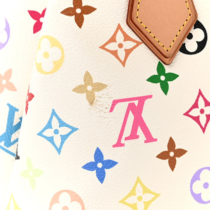 Louis Vuitton Monogram Multicolor Audra White 10 of 11