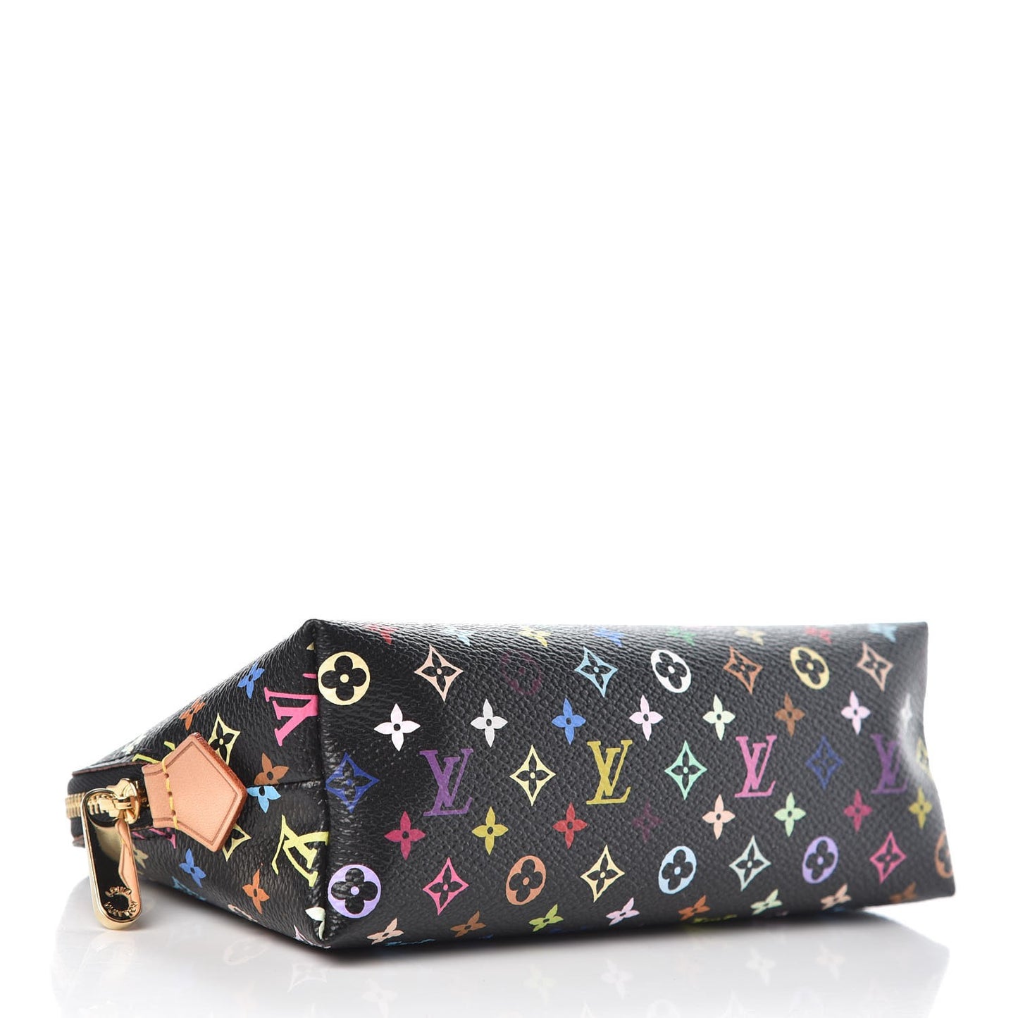 Monogram Multicolor Cosmetic Pouch Black Grenade