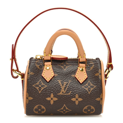 Louis Vuitton Monogram Micro Speedy Bag Charm 1 of 6