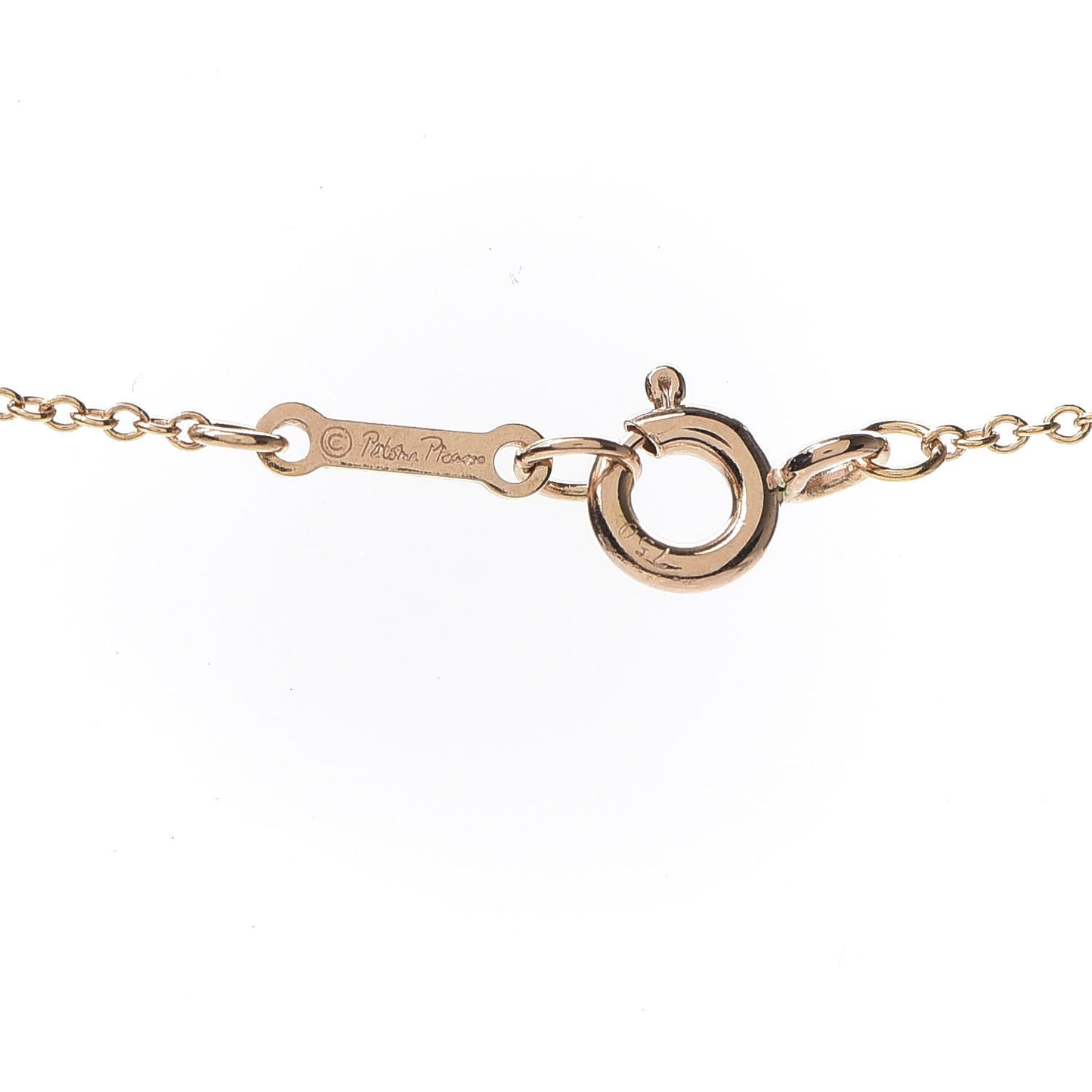 18K Rose Gold Paloma Picasso Crown of Hearts Pendant Necklace