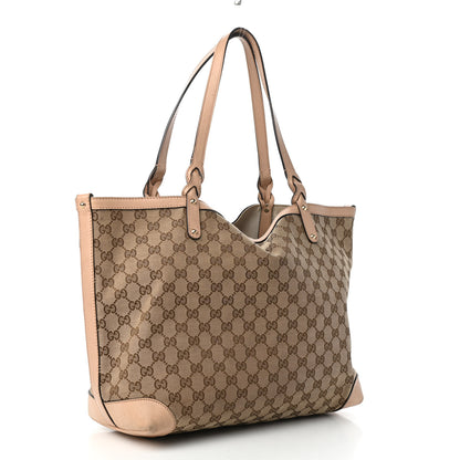 Gucci Monogram Medium Craft Tote Beige 4 of 12
