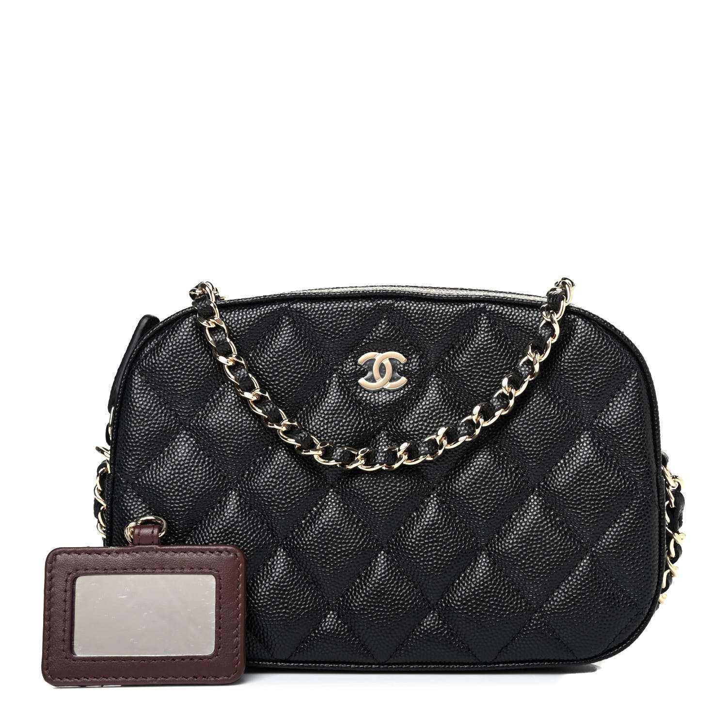 Chanel Caviar Quilted Vanity With Chain Black 1 of 4